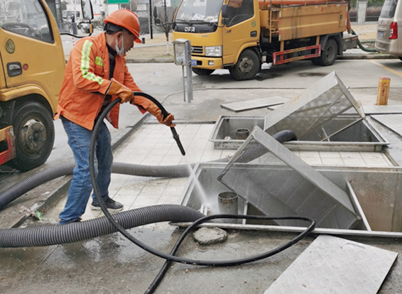 亭湖隔油池清理